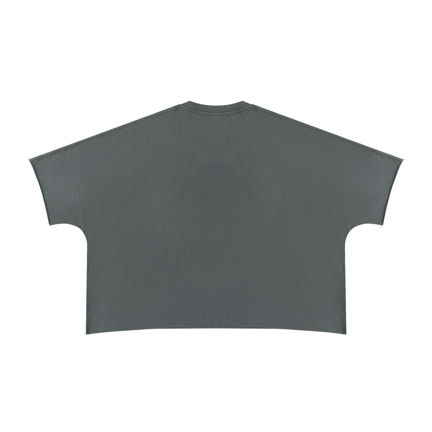 GodLike leopard print Unisex Heavyweight Boxy Raw Edge T-Shirt