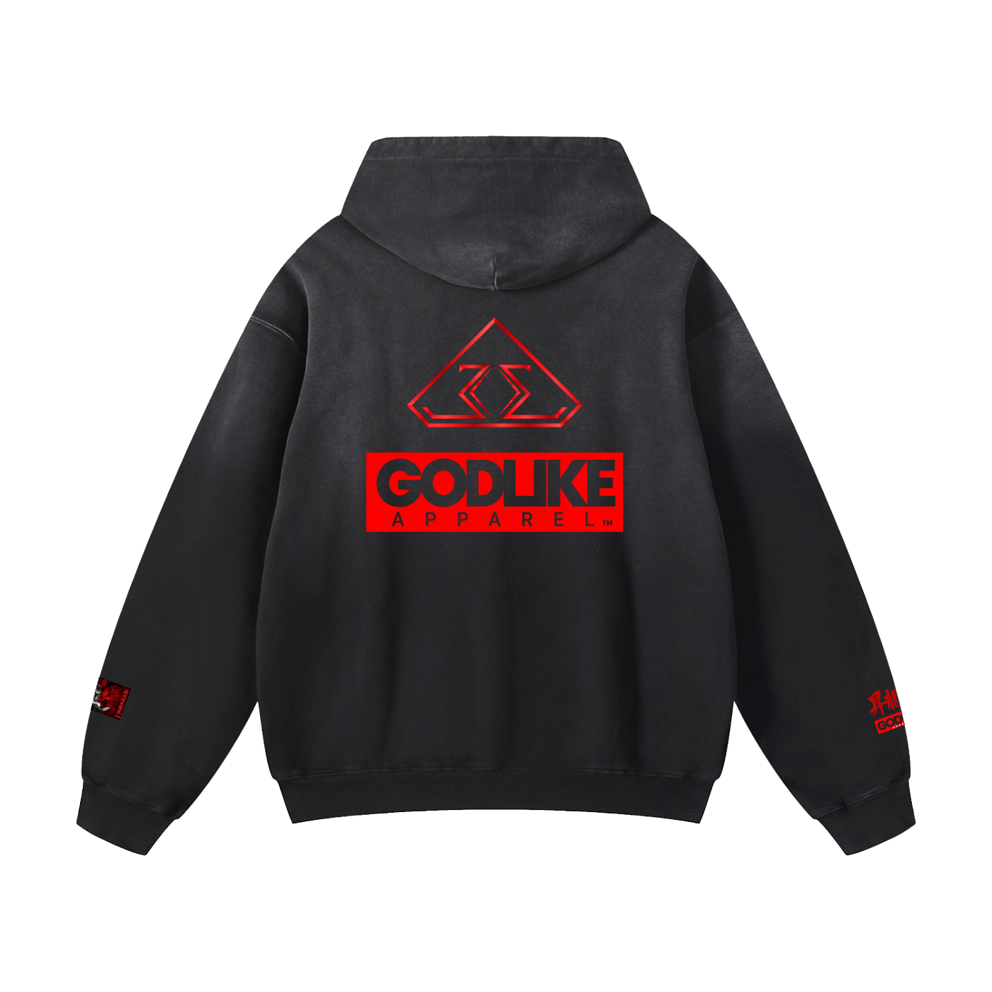 GLK Heavyweight Sunfade Oversized Hoodie