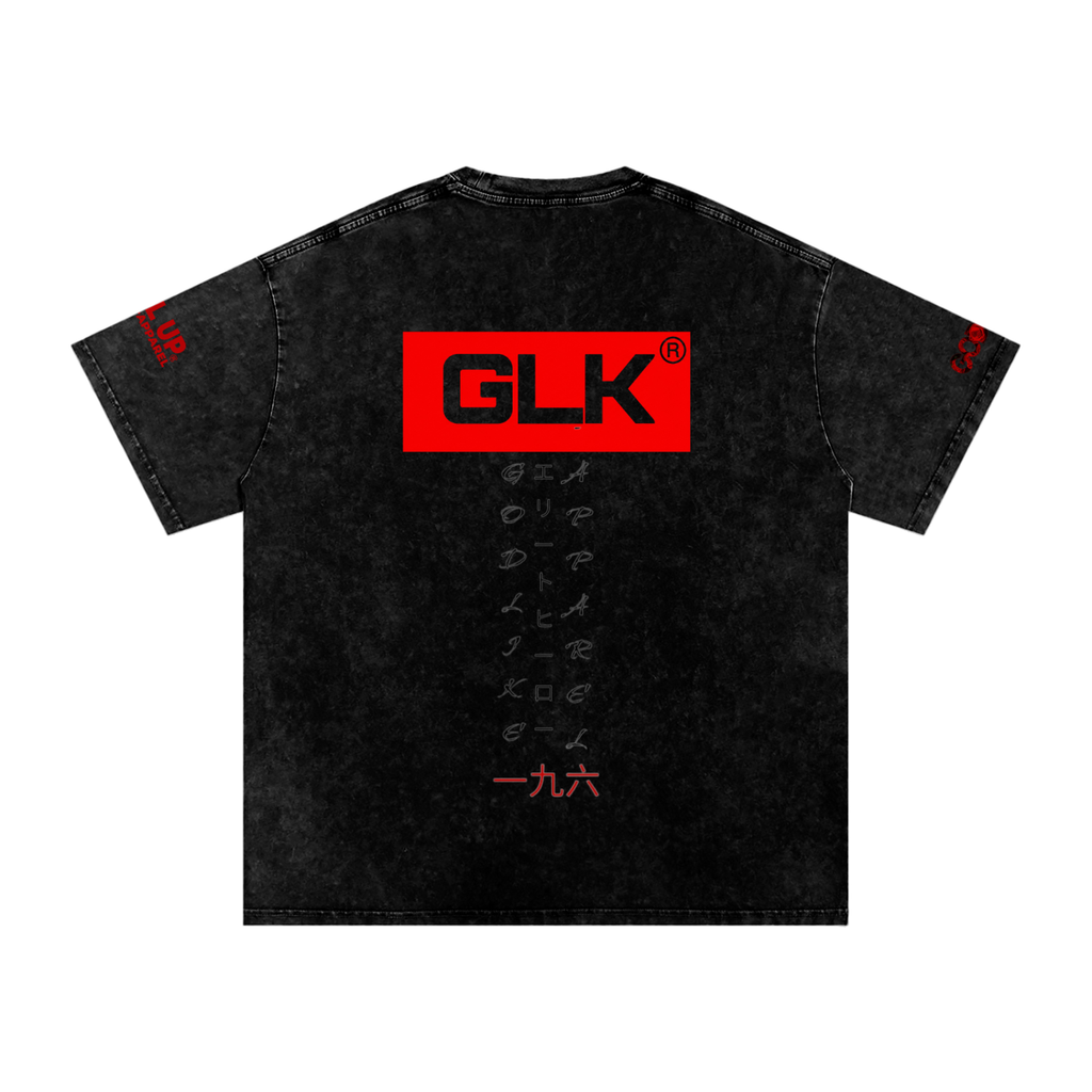 GLA Snow Washed Oversized Cotton T-Shirt