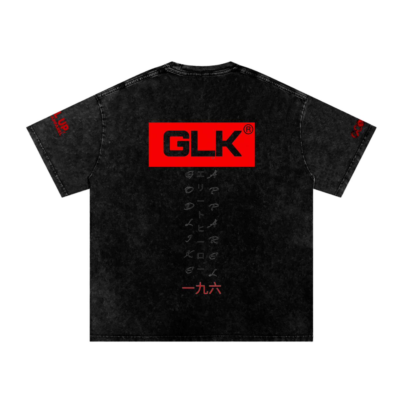 GLA Snow Washed Oversized Cotton T-Shirt