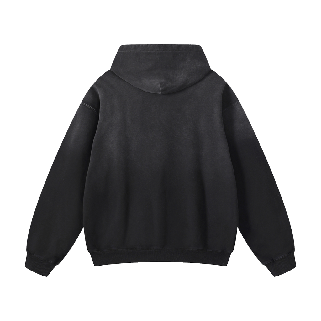 GTA X GLA GRAPHIC Heavyweight Sunfade Oversized Hoodie