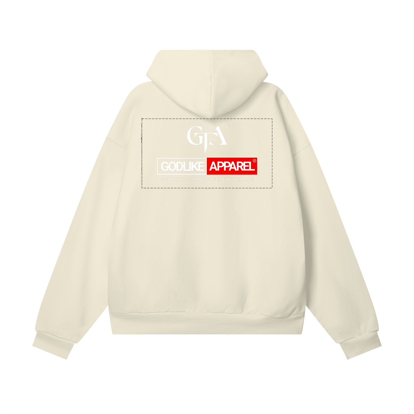 WHITEOUT SIGNAL – Heavyweight Hidden Pocket Fleece Hoodie