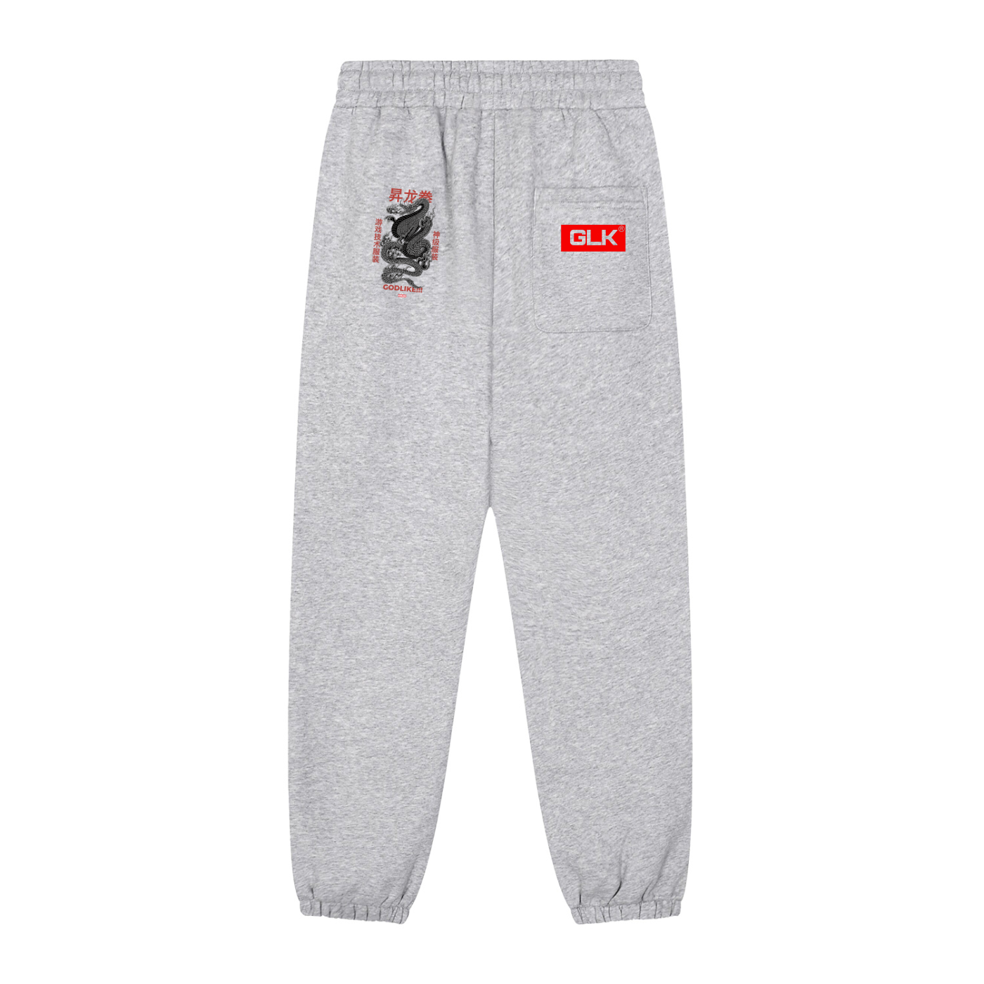 GLA X GTA X SRK Sun Fade Contrast Tape Fleece Jogged Sweatpants