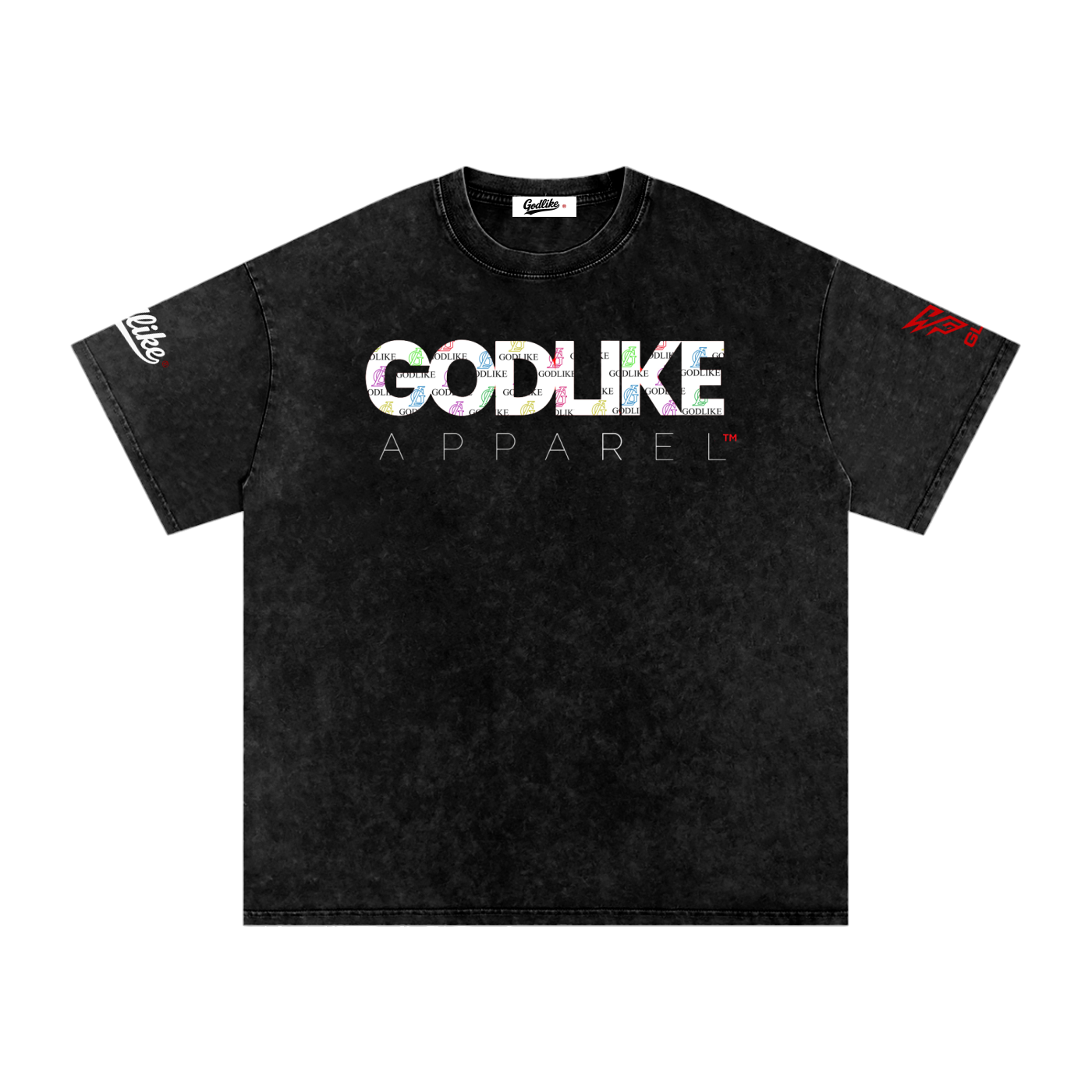 GLA Snow Washed Oversized Cotton T-Shirt