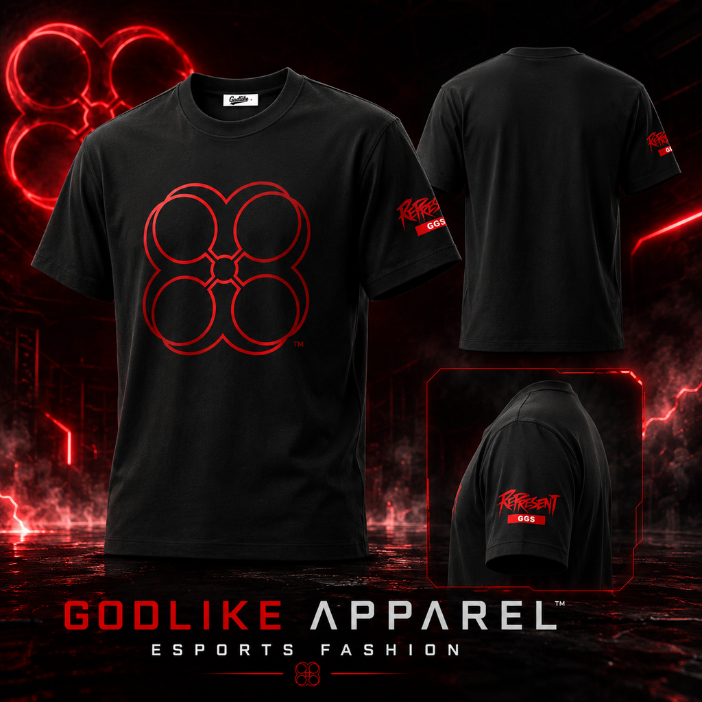 GODLIKE-APPAREL Heavyweight Earth Tone Tee – Esports Fashion Edition