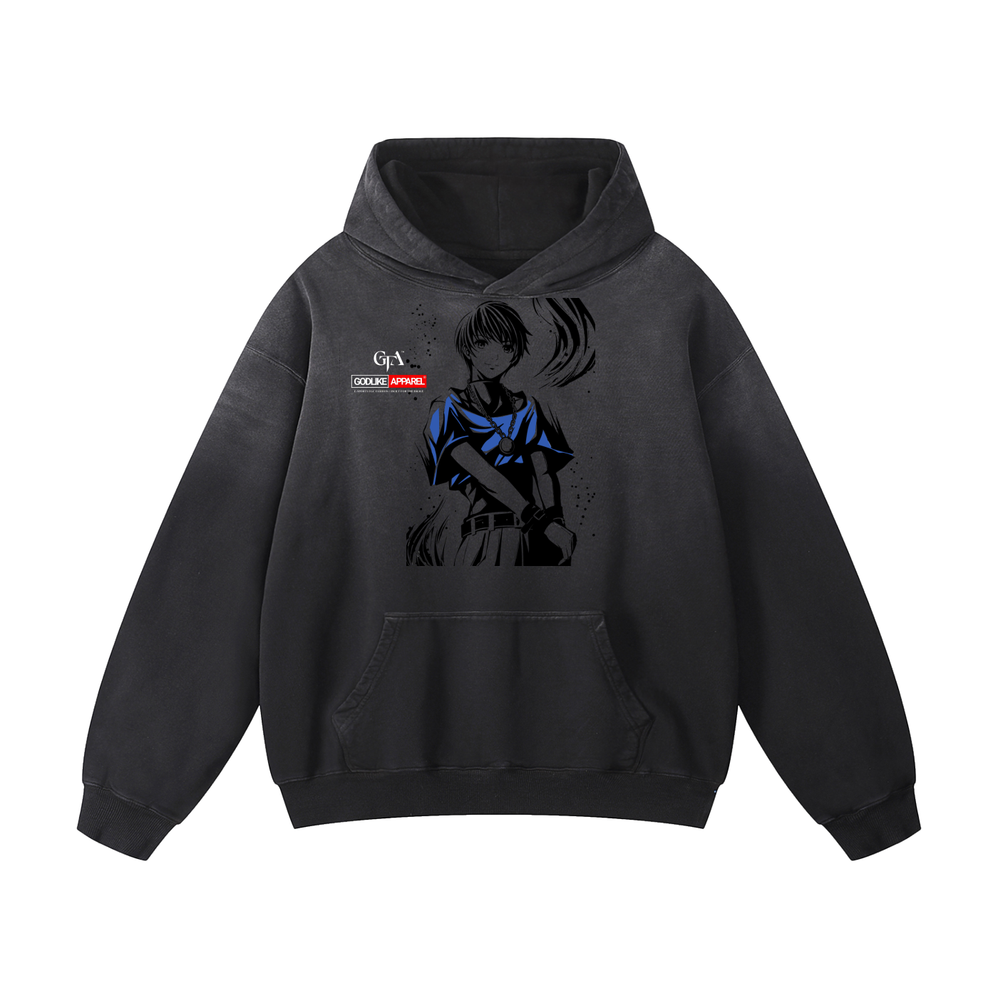 GLA Heavyweight Sunfade Oversized Hoodie