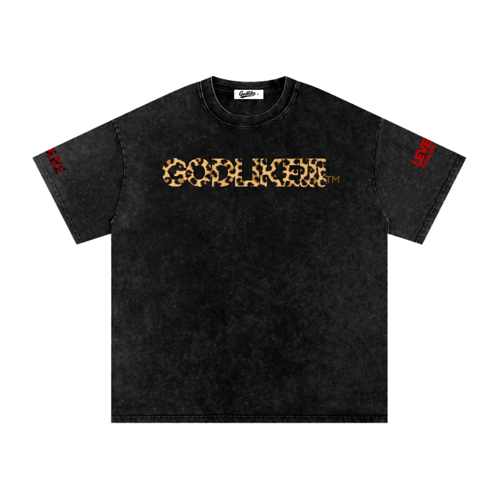 GLA Snow Washed Oversized Cotton T-Shirt
