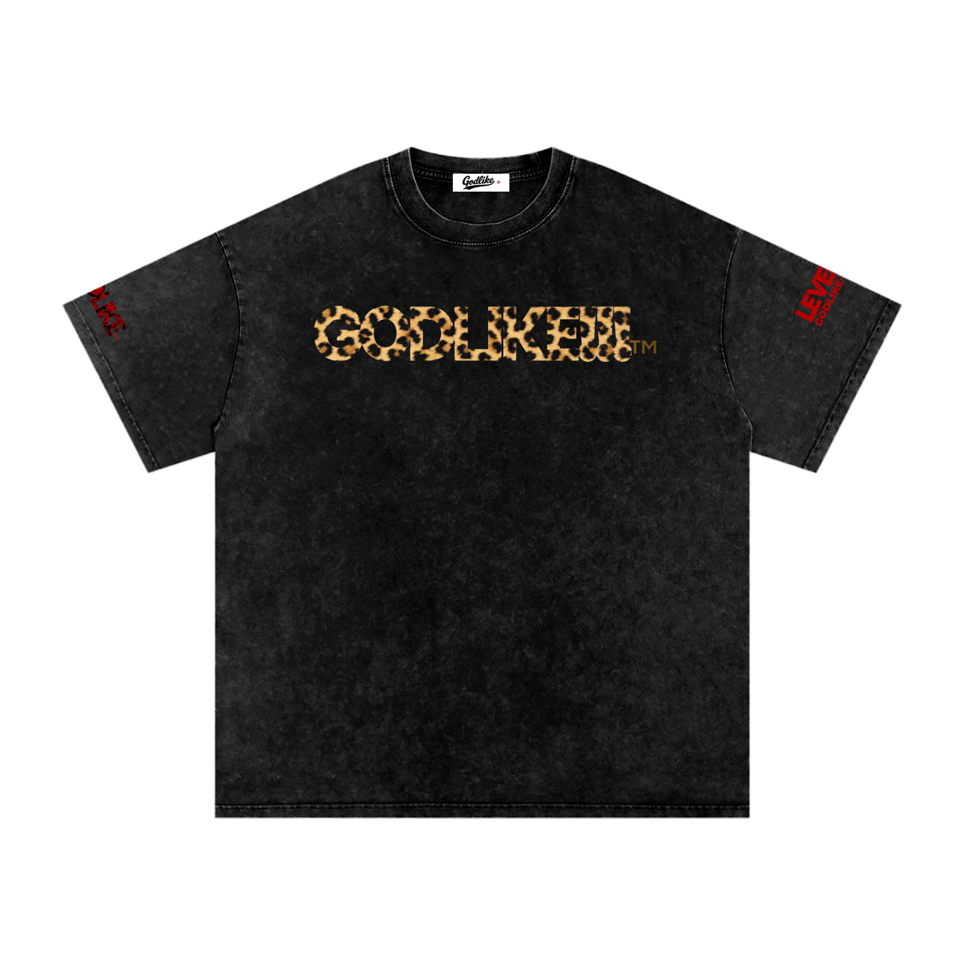 GLA Snow Washed Oversized Cotton T-Shirt