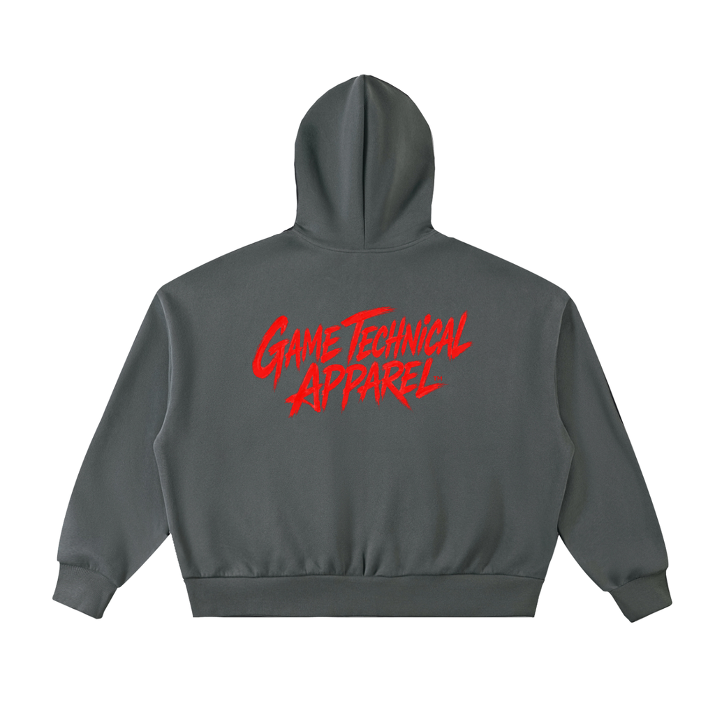 GTA Fleeced Full-Zip Boxy Hoodie