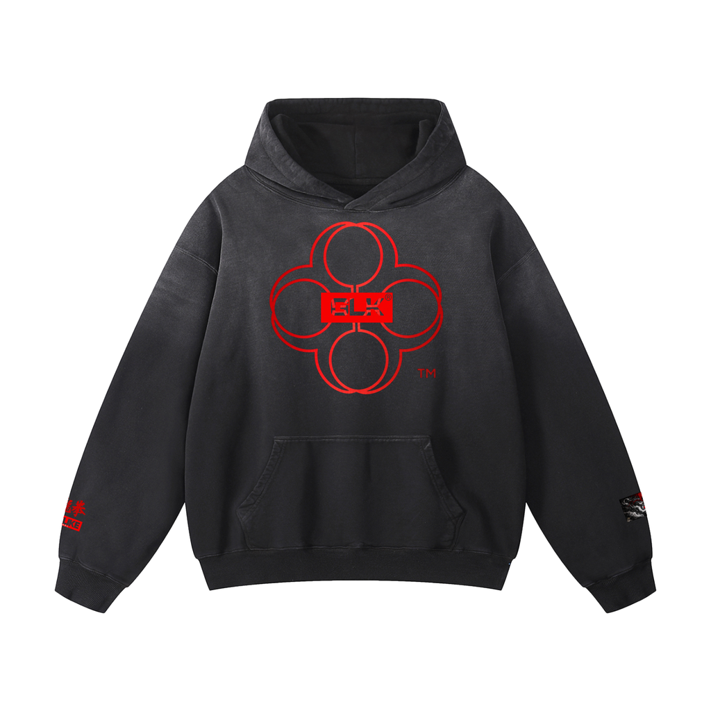 GLK Heavyweight Sunfade Oversized Hoodie