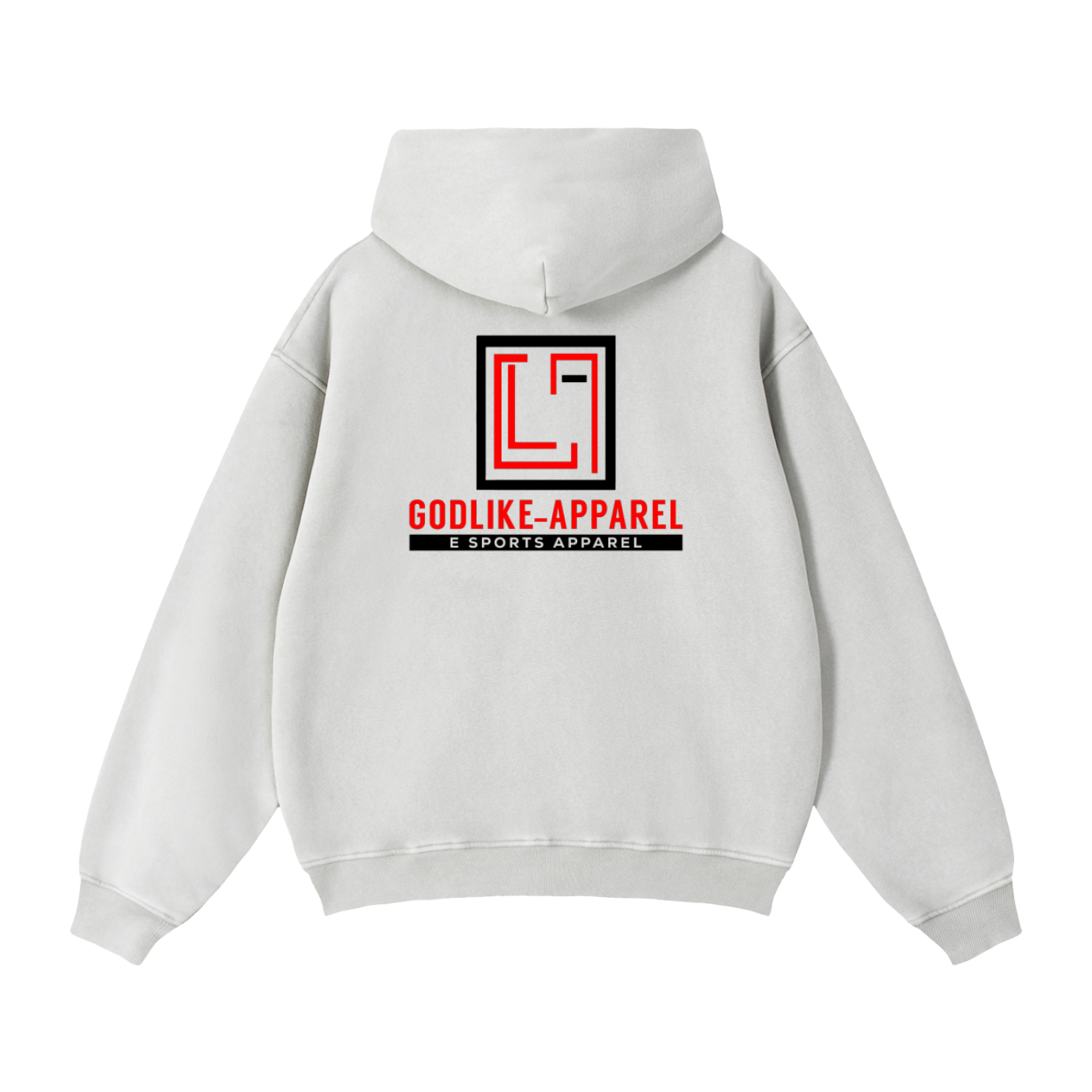 GLA Zip-Through Boxy Fleece Hoodie