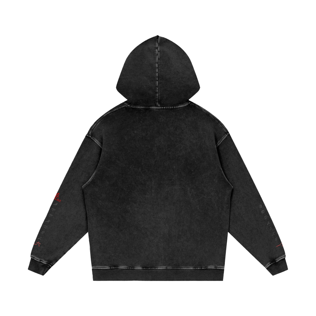GTA AURA COMMAND – Snow-Washed Loose Hoodie