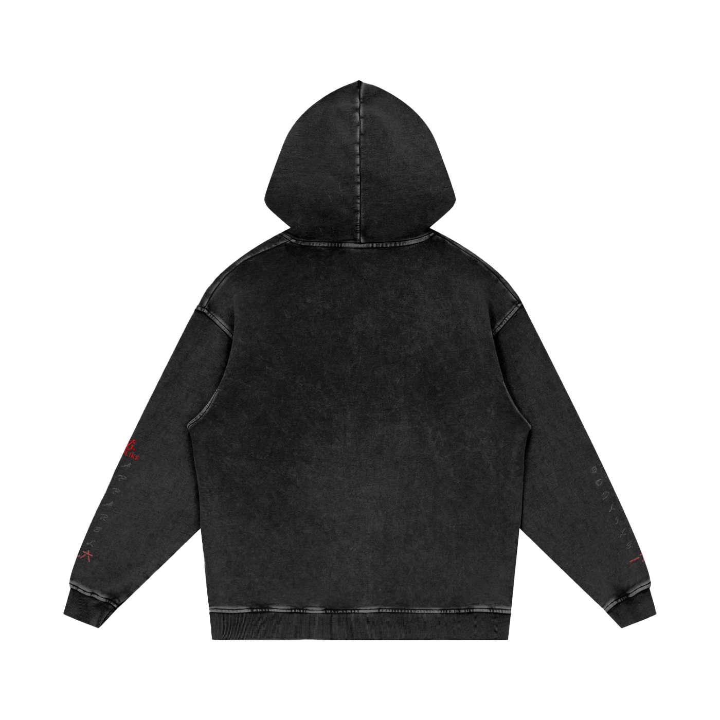 GTA AURA COMMAND – Snow-Washed Loose Hoodie