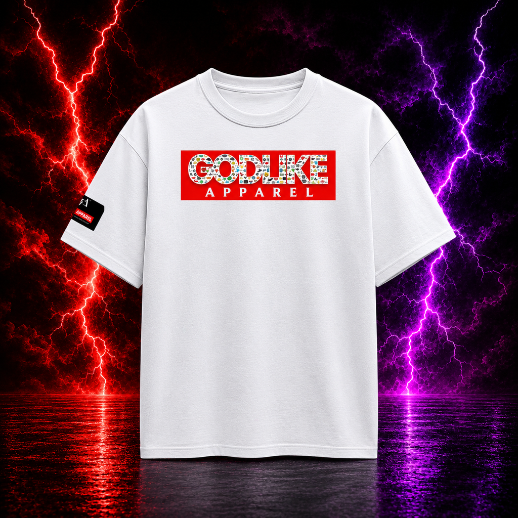 Godlike Oversized Cotton T-Shirt - Premium Esports Fashion Edition