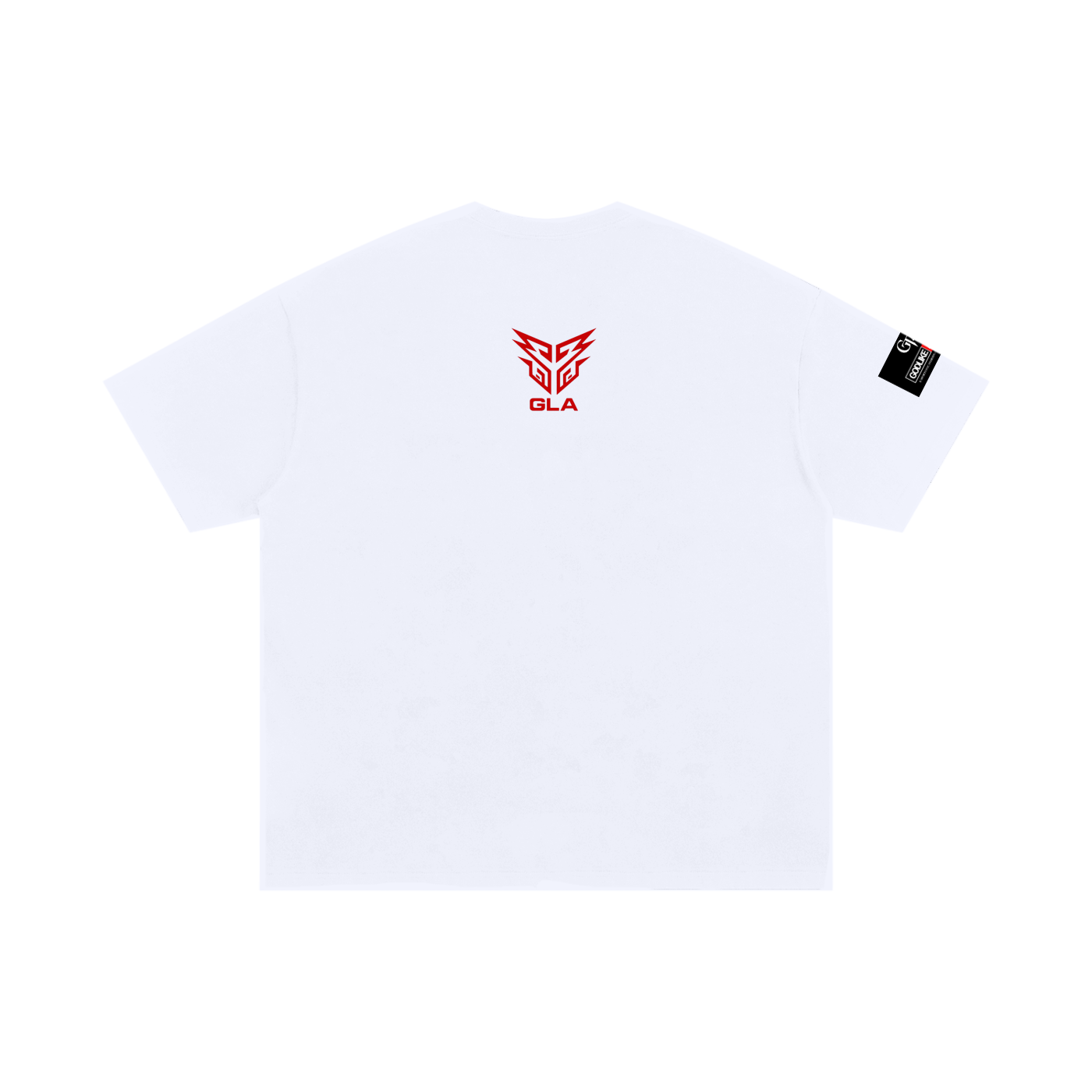 GODLIKE-APPAREL Signature White Oversized Tee – Esports Fashion Edition