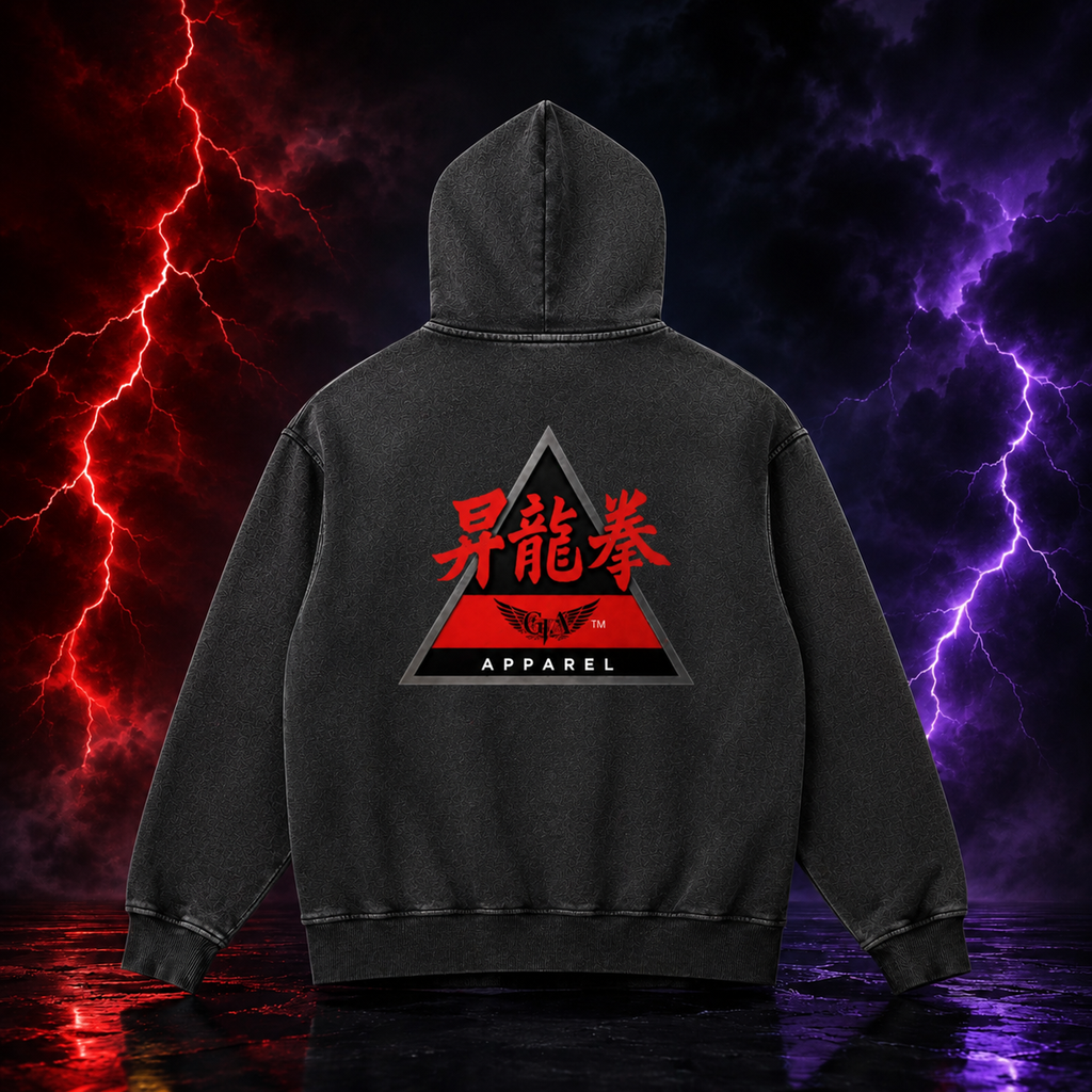 GLK Vintage Washed Cotton Hoodie