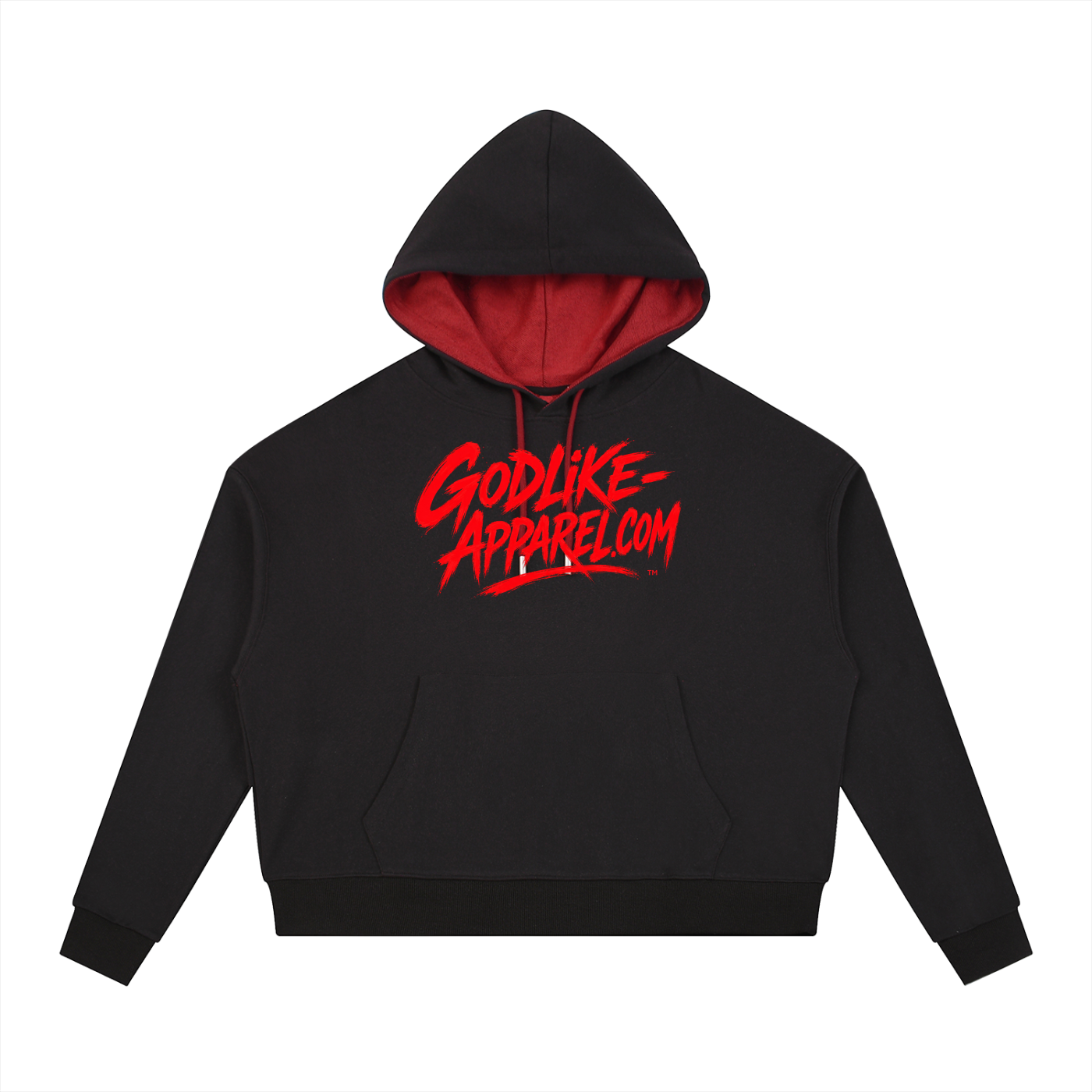 The GODLIKE-APPAREL Contrast Drawstring Hoodie