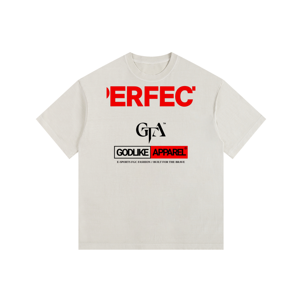 Perfect Standard Vintage Washed Oversized Cotton T-Shirt