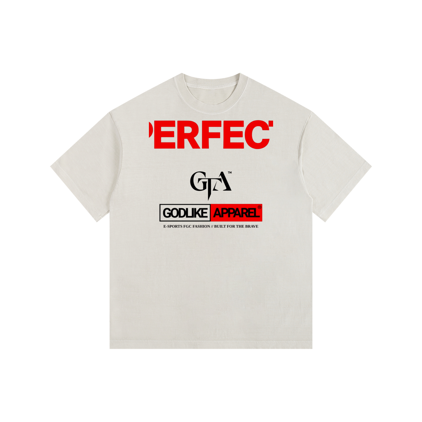 Perfect Standard Vintage Washed Oversized Cotton T-Shirt