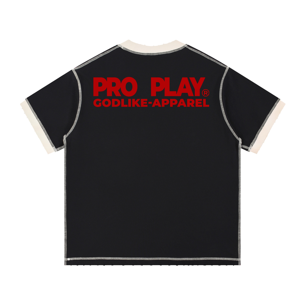 GL® Pro Play Contrast-Stitched Arena Tee – Black Edition