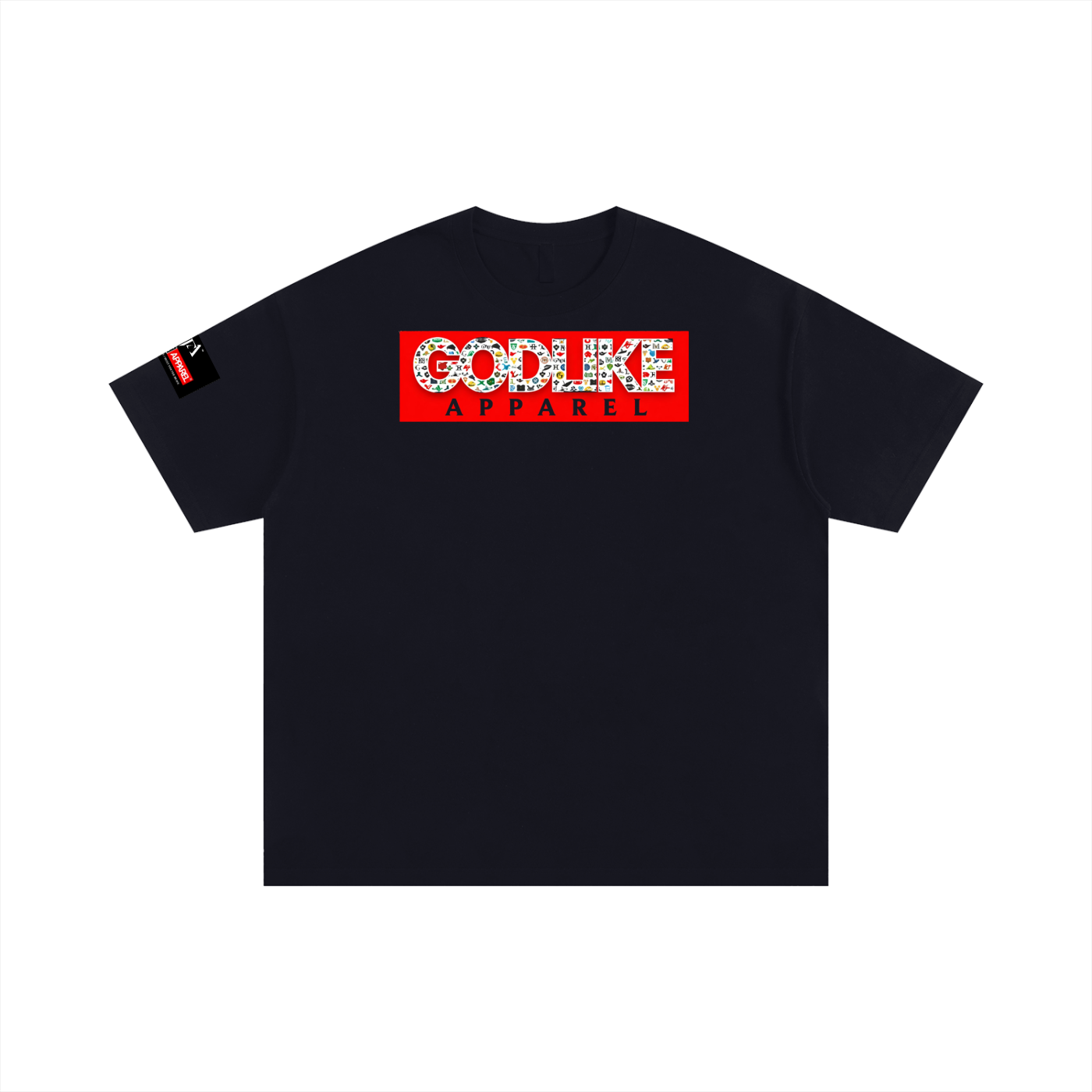 Godlike Oversized Cotton T-Shirt - Premium Esports Fashion Edition