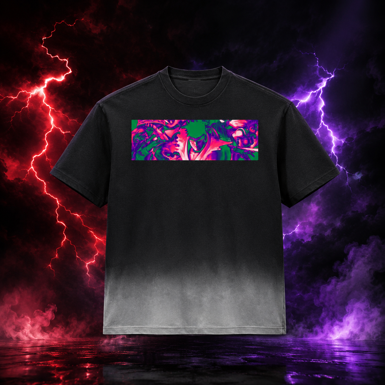 GLA GFX Sunfade Vintage Washed T-Shirt