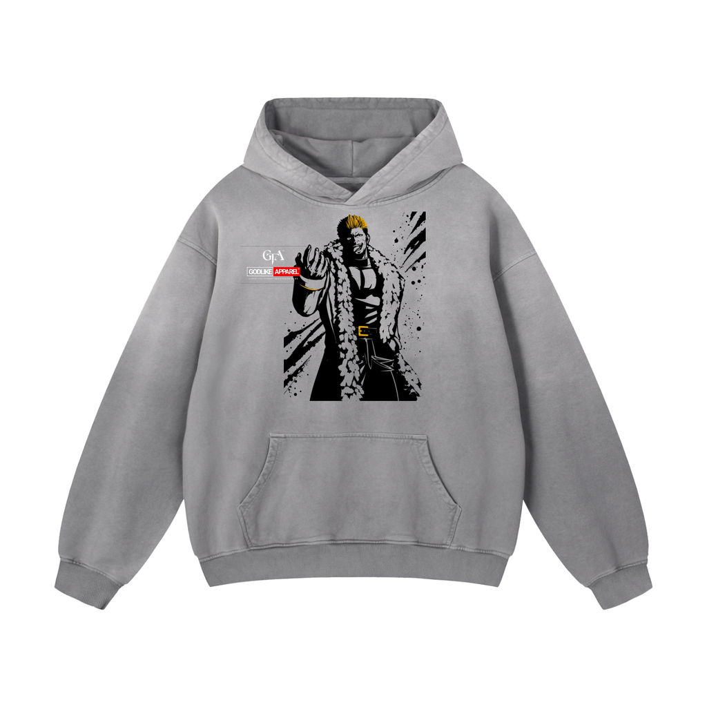 GTA X GLA GRAPHIC Heavyweight Sunfade Oversized Hoodie