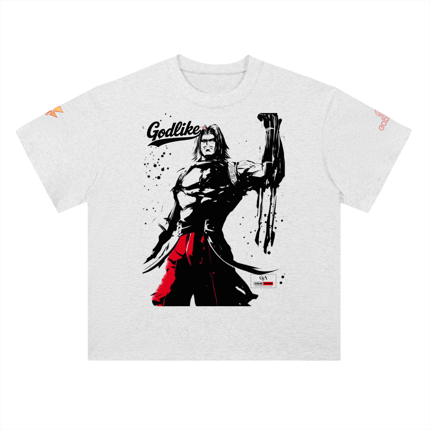 GTA X GLA Heavyweight Drop Shoulder Cotton T-Shirt