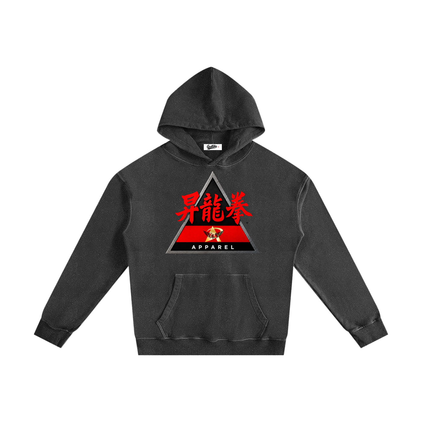 GLK Vintage Washed Cotton Hoodie