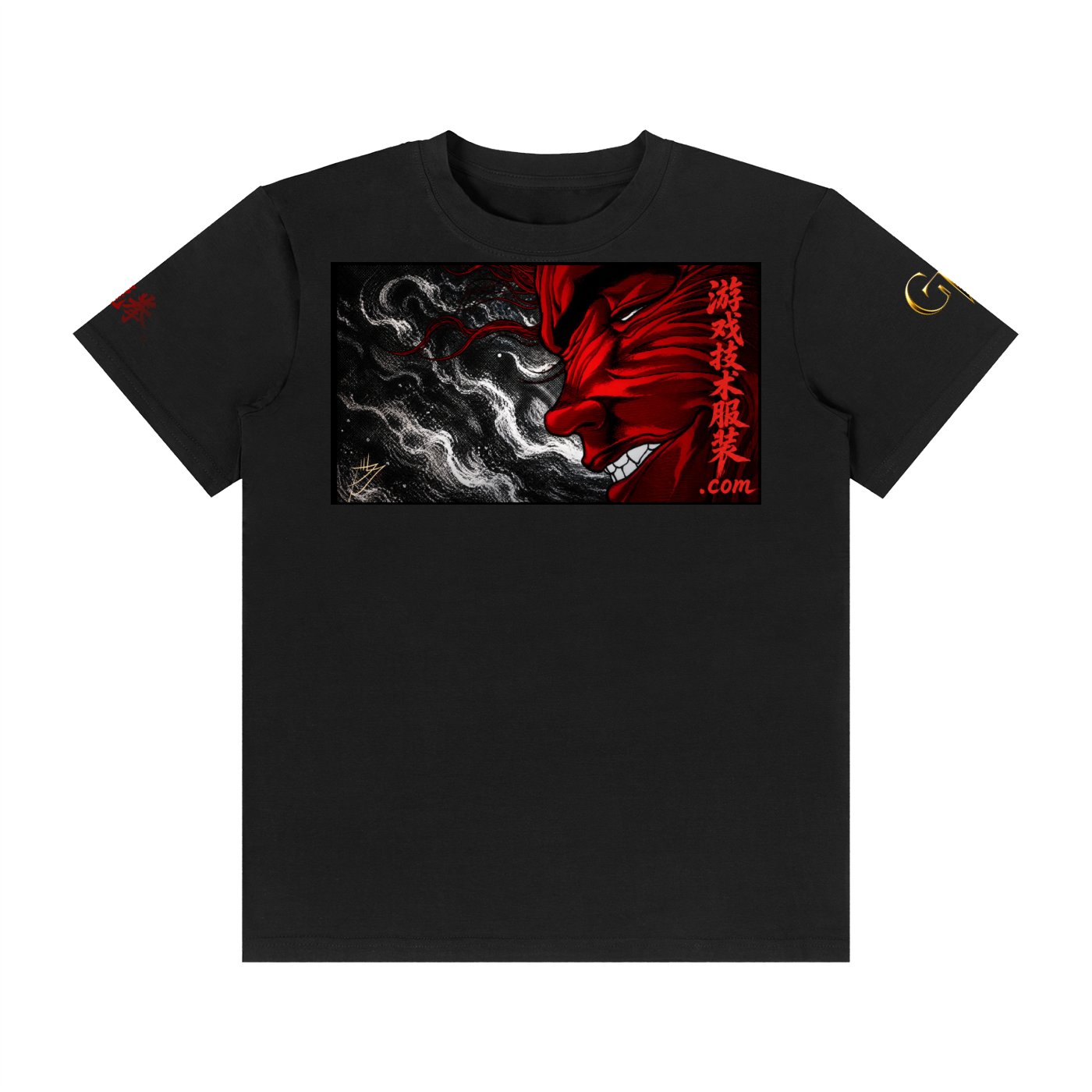 GODLIEK-APPAREL X GTA Graphic Tee Unisex Classic Crew Neck Cotton T-Shirt