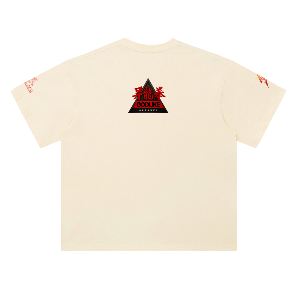 GTA X GLA Heavyweight Drop Shoulder Cotton T-Shirt
