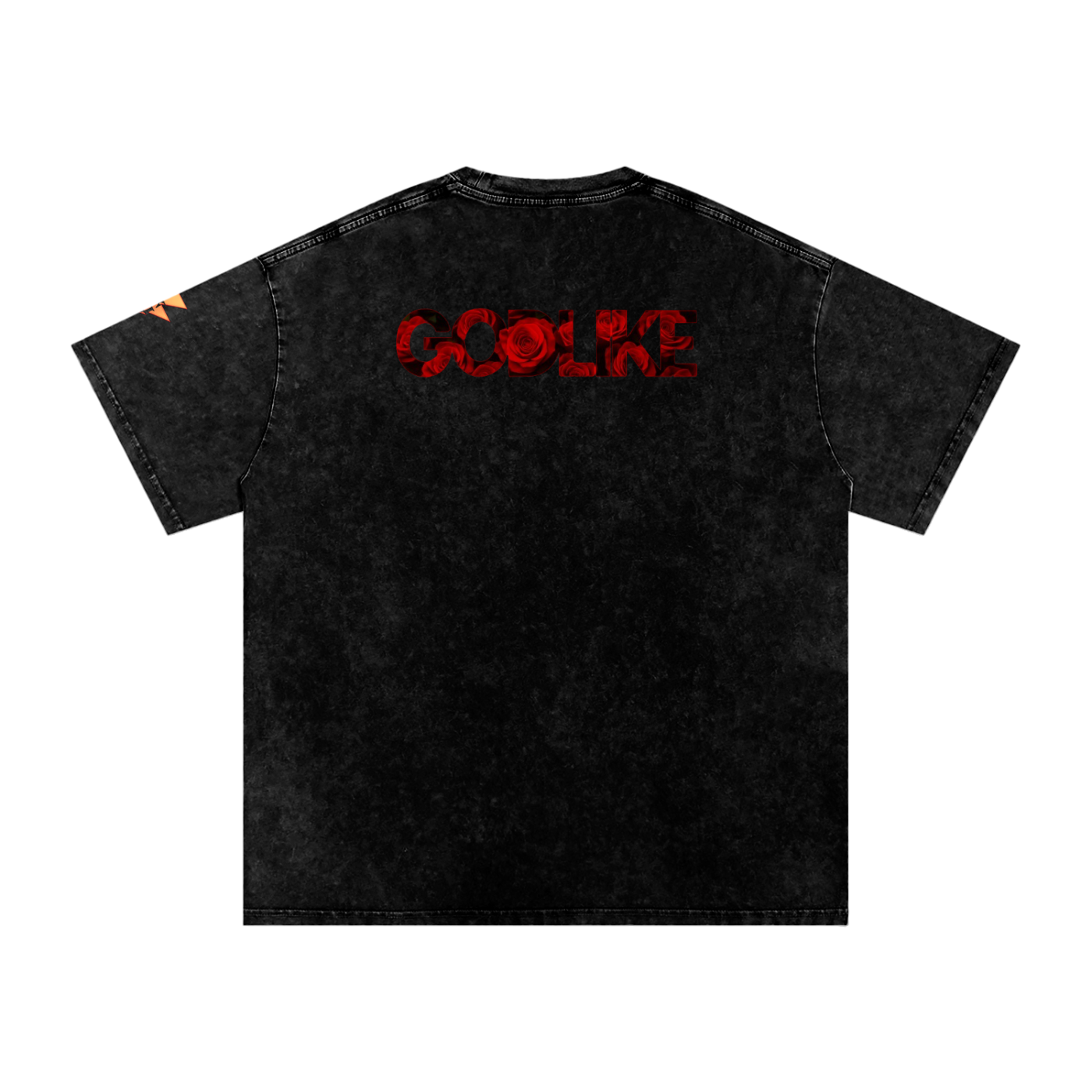 GLA X GTA X SRK Snow Washed Oversized Cotton T-Shirt