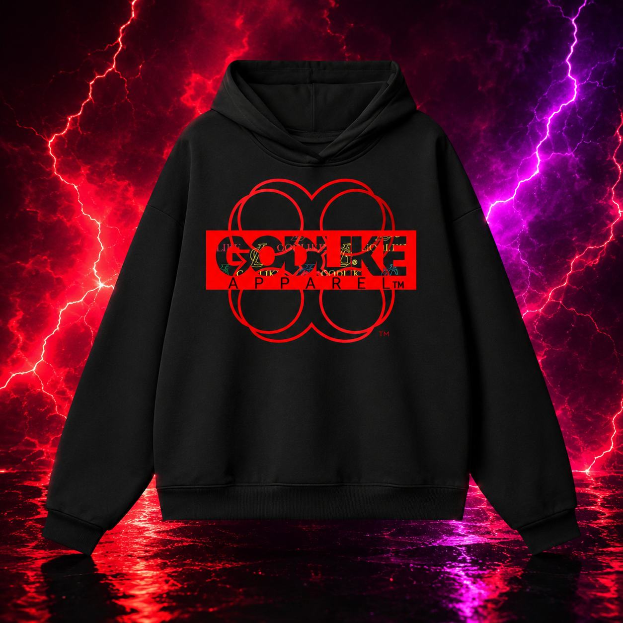 Godlike-Apparel Heavyweight Fleece Hoodie – Hidden Pocket Utility Fit